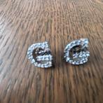 Guess oorbellen, Sieraden, Tassen en Uiterlijk, Oorbellen, Ophalen, Gebruikt, Zilver, Met strass