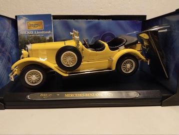 Mercedes Benz 630 K Roadster incl kap 1927 Ricko 1:18 KRD beschikbaar voor biedingen