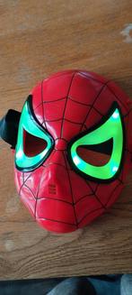 Spiderman masker geeft licht, Ophalen of Verzenden, Zo goed als nieuw, 104 of kleiner, Jongen of Meisje