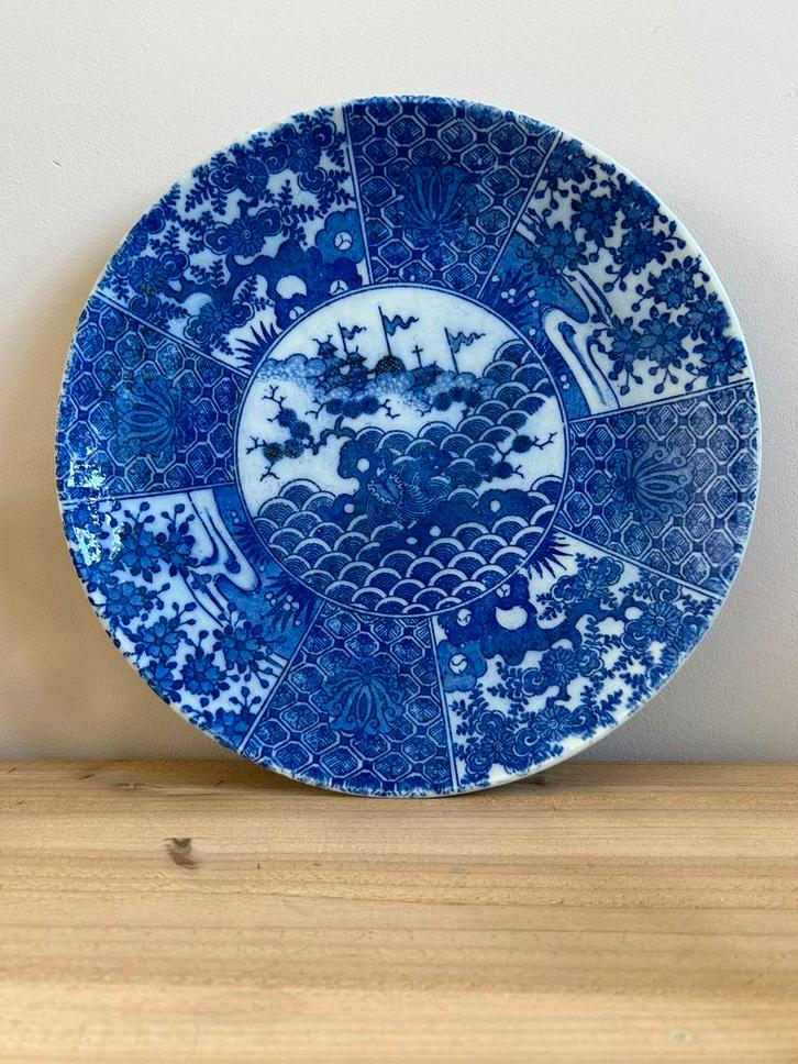Zeldzame set oud hollandse Delfts ware borden china, Antiek en Kunst, Antiek | Servies los, Ophalen of Verzenden