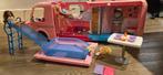Barbie Camper met accessoires, Kinderen en Baby's, Speelgoed | Poppen, Ophalen of Verzenden, Zo goed als nieuw, Barbie