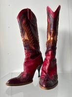 Dolce & Gabbana cowboy boots maat 39,5, Gedragen, Ophalen of Verzenden, Hoge laarzen, Rood