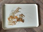 Vintage Japans Dienblad met Gouden Bloemmotief, Huis en Inrichting, Woonaccessoires | Dienbladen, Ophalen of Verzenden, Gebruikt