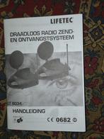 Lifetec Draadloos Radio Zend- en Ontvangsysteem, Ophalen of Verzenden, Zo goed als nieuw, Minder dan 2 meter, Overige kabels