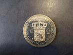 👍 Zilveren gulden 1944 REPLICA 1 gulden zilver wilhelmina, Postzegels en Munten, Munten | Nederland, Zilver, Koningin Wilhelmina