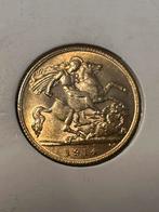 Halve Souvereign 1914 Georg, Ophalen of Verzenden, Overige landen, Losse munt, Goud