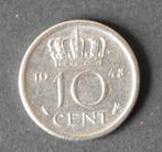Munt 2 Dubbeltje 1948, Postzegels en Munten, Munten | Nederland, Setje, Koningin Wilhelmina, 10 cent, Verzenden