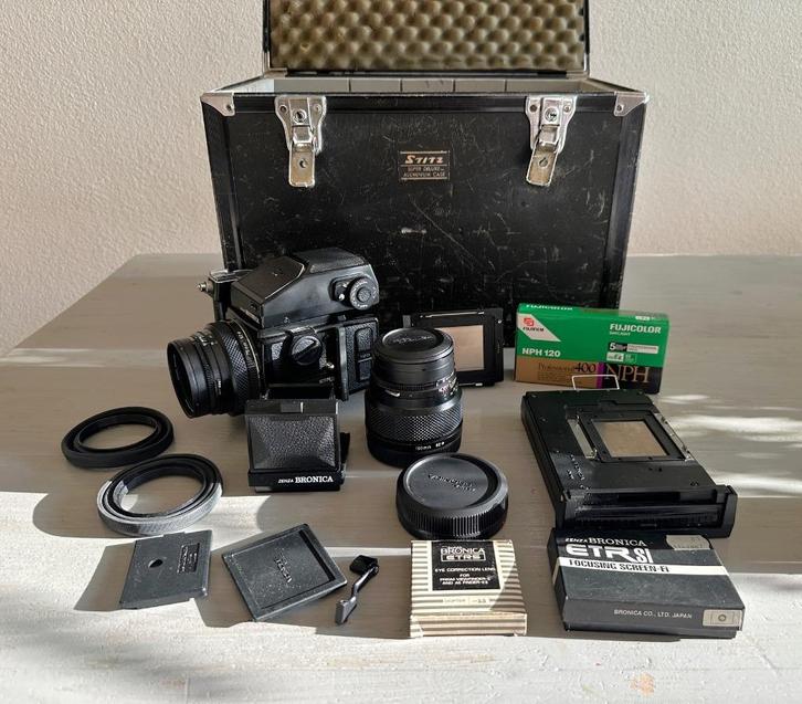 Zenza Bronica zeldzaam compleet!, Audio, Tv en Foto, Fotocamera's Analoog, Zo goed als nieuw, Overige Merken, Ophalen