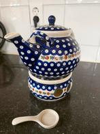 Bunzlau Castle Theepot groot met stoof, Ophalen of Verzenden, Zo goed als nieuw