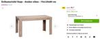 Eetkamertafel Sepp - donker eiken - 75x120x80 cm, Huis en Inrichting, Tafels | Eettafels, Ophalen, Gebruikt, 100 tot 150 cm, Eikenhout