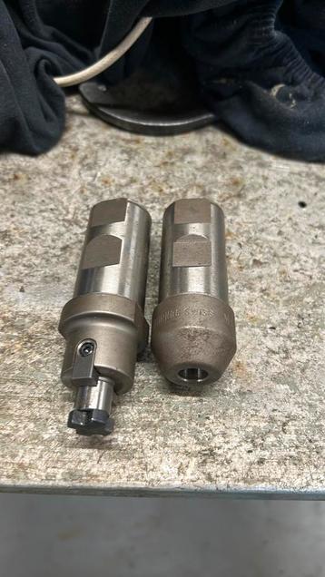 Dornag 32mm opnames 1x mc1 1x voor meskopfrees  swiss made!! beschikbaar voor biedingen
