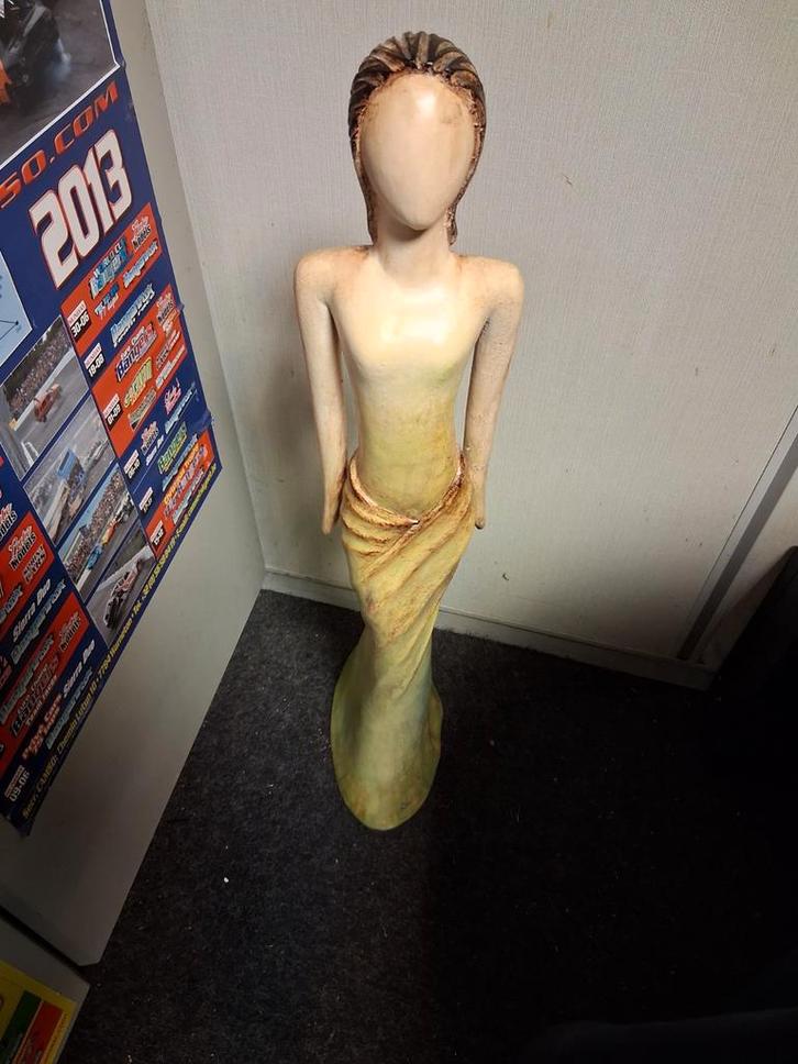 Keramiek Beeld - Gesigneerd - Topstaat - 85cm, Antiek en Kunst, Kunst | Beelden en Houtsnijwerken, Ophalen