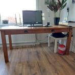 Teak Eettafel 1.80 bij 90., Huis en Inrichting, Tafels | Eettafels, 50 tot 100 cm, 150 tot 200 cm, Gebruikt, Rechthoekig