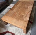 Teak salontafel Piet Klerkx Bruut collectie, Ophalen, 100 tot 150 cm, Teakhout, 50 tot 100 cm