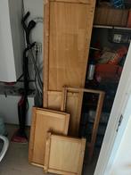 Lundia dichte staanders gelakt 40 cm diep, Ophalen, Gebruikt