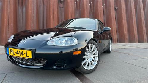 Mazda MX-5  NBFL1.8 SVT Sportive I 2004 Zwart, 6bak, Auto's, Mazda, Particulier, MX-5, Benzine, F, Cabriolet, Handgeschakeld, Geïmporteerd