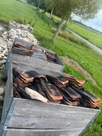 Oud Hollandse dakpannen strengpers + nokvorsten, gevelpannen, Doe-het-zelf en Verbouw, Dakpannen en Dakbedekking, Ophalen, Steen of Klei