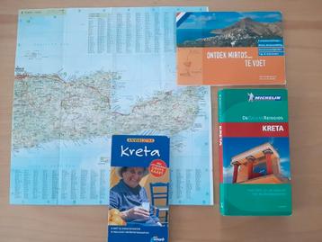 Totaal pakket Kreta, Groene gids, ANWB extra en wandel info. beschikbaar voor biedingen