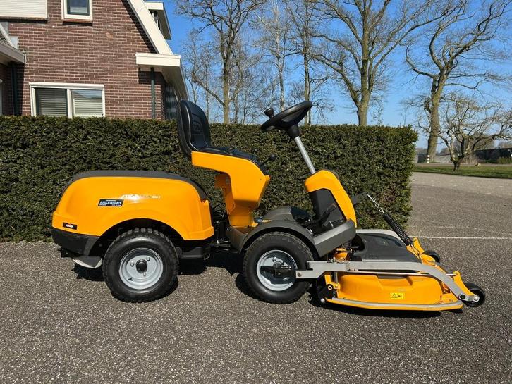 Stiga Park 420 p zitmaaier, Tuin en Terras, Zitmaaiers, Gebruikt, 90 tot 120 cm, Mulchfunctie, Ophalen