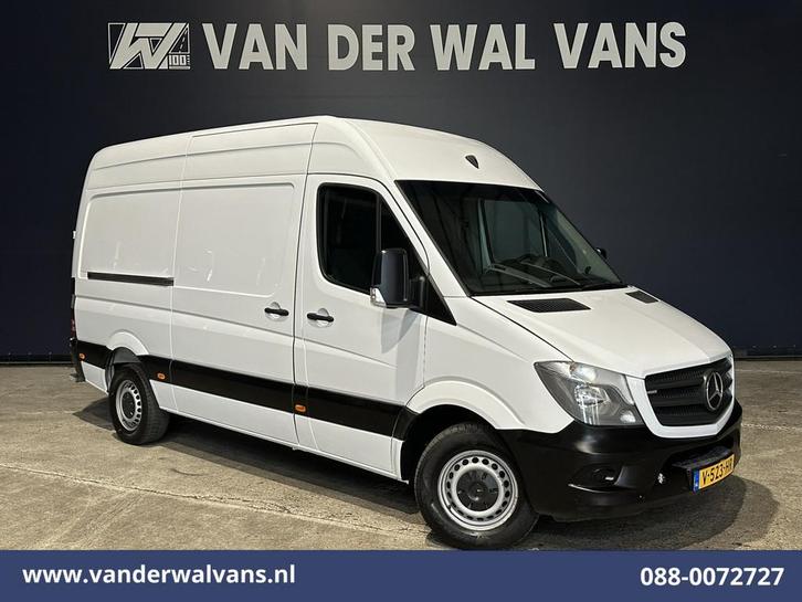 Mercedes-Benz Sprinter 316 CDI 163pk L2H2 Euro6 Airco | Navi, Auto's, Bestelauto's, Bedrijf, Te koop, ABS, Alarm, Centrale vergrendeling