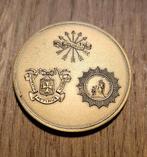 Studentenpenning Huwelijk Juliana & Bernhard 7-1-1937, Ophalen, Brons, Nederland