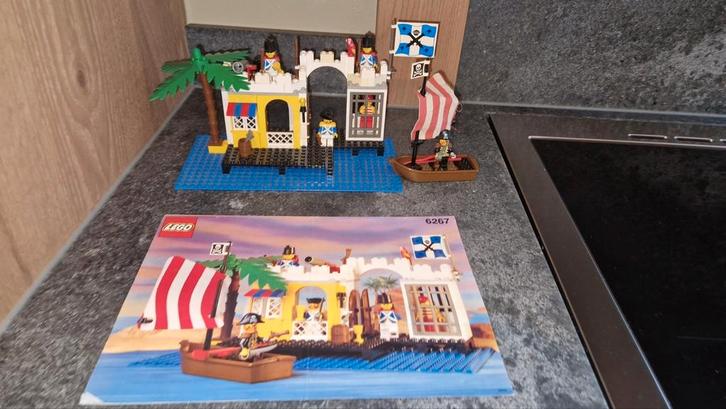Vintage LEGO Lagoon Lock Up  (6267) 100% Compleet, Kinderen en Baby's, Speelgoed | Duplo en Lego, Gebruikt, Lego, Complete set
