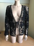 Nieuw - DIDI opengewerkt zwart vestje, maat L, 40/42, Kleding | Dames, Zwart, Maat 42/44 (L), Nieuw, Didi