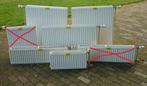 5 gebruikte radiatoren, 2 plaats, Doe-het-zelf en Verbouw, Verwarming en Radiatoren, Ophalen, 30 tot 80 cm, Gebruikt, Radiator