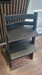 Stokke Tripp Trapp – Mat Zwart, Kinderen en Baby's, Kinderstoelen, Ophalen, Meegroeistoel