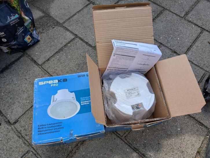 2x Nieuwe Sprekers SPEAKA Pro 165mm, Audio, Tv en Foto, Luidsprekers, Nieuw, Overige typen, 60 tot 120 watt, Overige merken, Ophalen of Verzenden