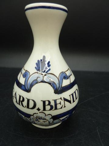Delftsblauwe apothekersfles Schoonhoven beschikbaar voor biedingen