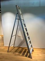 Wienese bouwtrap 7 treeds met bordes, Doe-het-zelf en Verbouw, Ladders en Trappen, Ophalen, Gebruikt, Trap, Opvouwbaar of Inschuifbaar