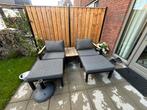 Mooie Loungeset - 2 zitplaatsen / loveseat, Tuin en Terras, Gebruikt, Loungeset, Bank, Hout