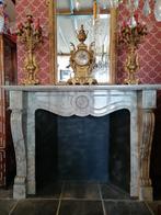 Antiek marmer schouw, Antiek en Kunst, Ophalen of Verzenden