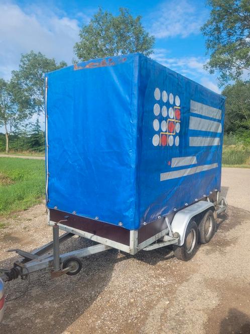 Aanhanger huifaanhanger  huif ATEC huifhoogte 215cm, Auto diversen, Aanhangers en Bagagewagens, Zo goed als nieuw, Ophalen of Verzenden
