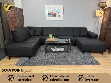 GRATIS LEVERING Zwarte Microleren U-Bank beschikbaar voor biedingen