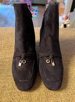 Loro Piana Charms Ankle Boots, Blauw, Loro Piana, Snowboots, Nieuw