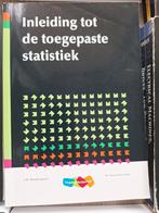 J.H. Blankespoor - Inleiding tot de toegepaste statistiek, Ophalen of Verzenden, Zo goed als nieuw, Overige niveaus, J.H. Blankespoor