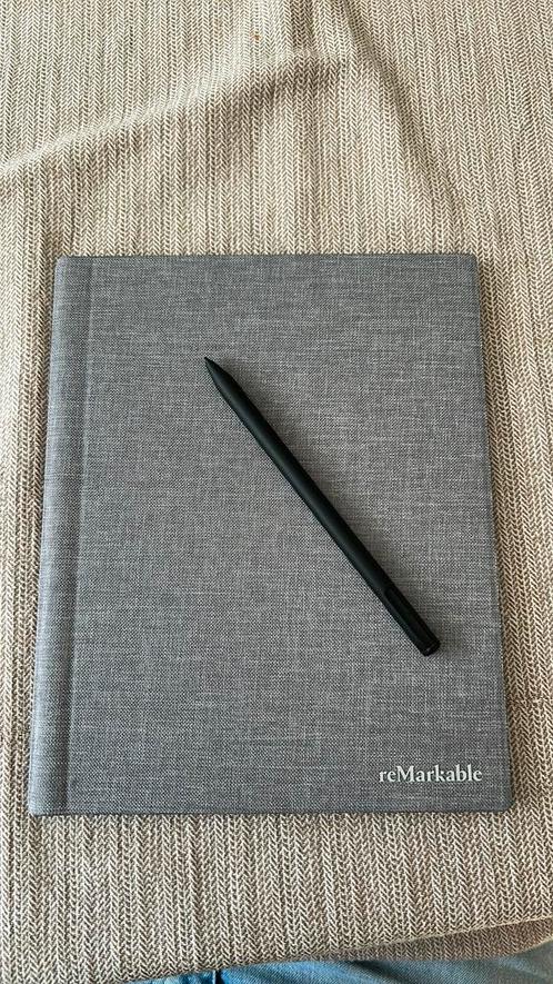 Remarkable 2 + Book Folio + Marker Plus, Computers en Software, Tekentablets, Zo goed als nieuw, Draadloos, Multi-touch, Ophalen of Verzenden