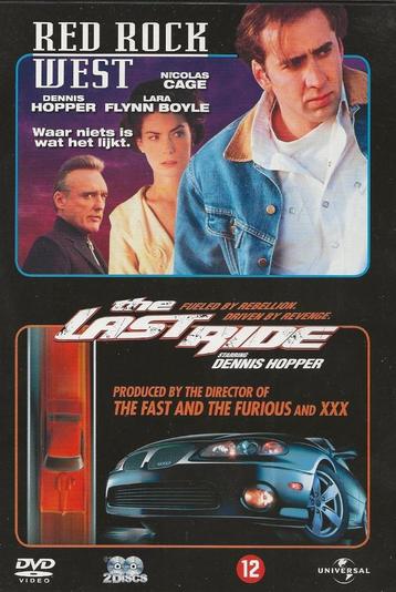 2DVD Red rock west +The last ride Nicolas Cage Dennis Hopper beschikbaar voor biedingen