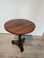 Antiek bijzettafeltje, Huis en Inrichting, Tafels | Bijzettafels, Ophalen, Minder dan 45 cm, Minder dan 55 cm, Gebruikt