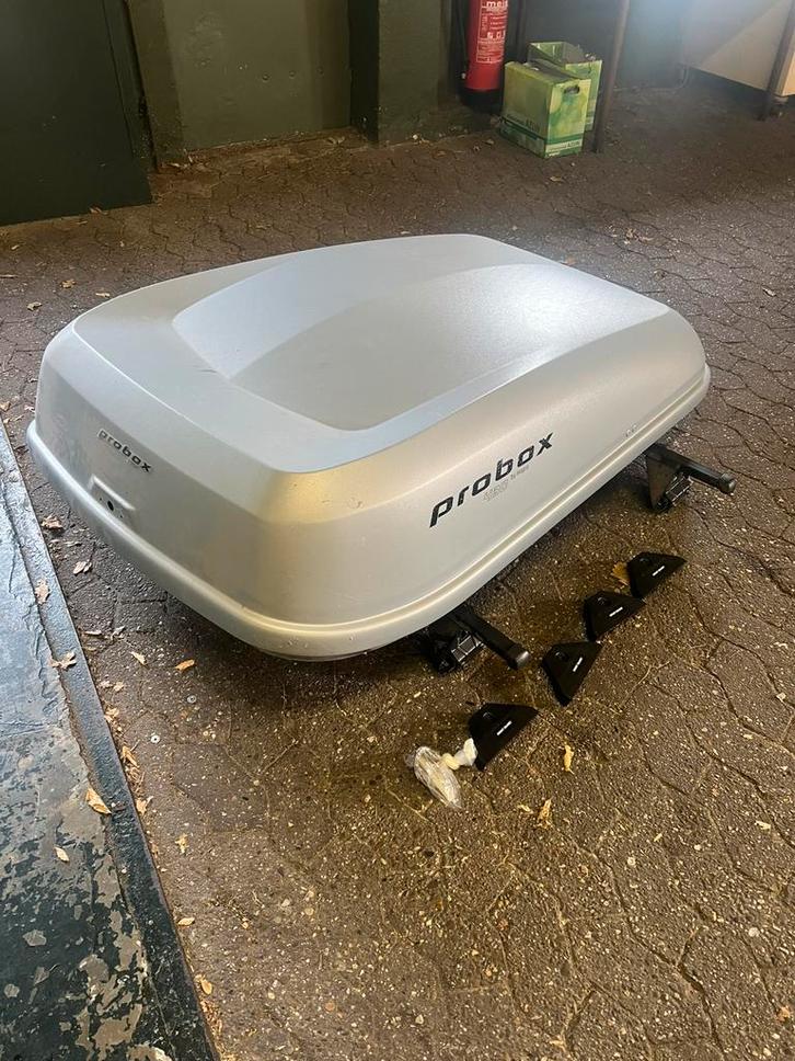 Nette dak koffer Probox bij Hapro 430. Slotje moet vervangen, Auto diversen, Dakkoffers, Gebruikt, Ophalen