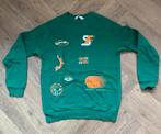 H&m groene trui sweater basketbal maat 146 152 kinderkleding, Ophalen of Verzenden, Zo goed als nieuw, Meisje