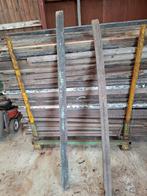 houten palen, raamlijsten,  etc. inclusief Ferro., Doe-het-zelf en Verbouw, Hout en Planken, Ophalen, Gebruikt, 50 mm of meer