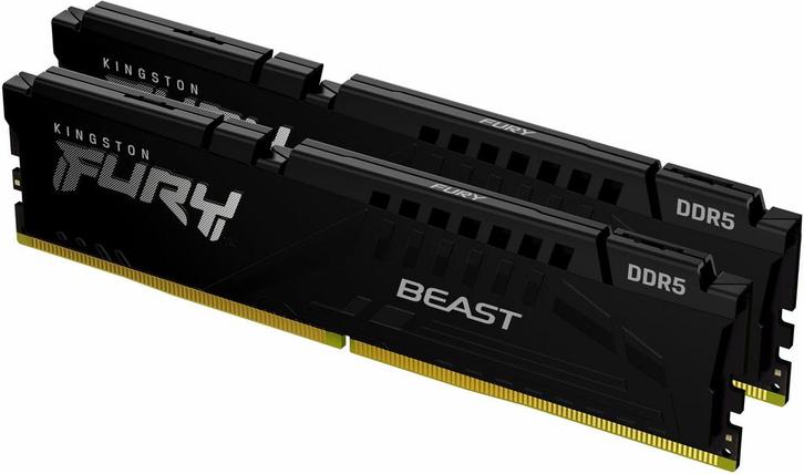 Nieuw: Kingston DDR5 FURY Beast 2x16GB 6000, Computers en Software, RAM geheugen, Nieuw, Desktop, 32 GB, DDR5, Verzenden