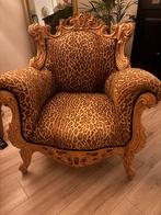 Bijzondere stoel te koop, Ophalen, Hout, Gebruikt, Bruin