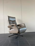 Bruine leren elektrische relax fauteuil / relax stoel, Huis en Inrichting, Fauteuils, Ophalen, Nvt, Nvt, Nvt