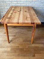 Eettafel grenen 120 x 80, Gebruikt, Vijf personen of meer, 150 tot 200 cm, 50 tot 100 cm