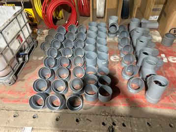 PVC Hulpstukken 160mm - Partij beschikbaar voor biedingen