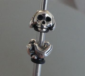 Trollbeads GELUKSKRAAL, GROOT (2 delig) beschikbaar voor biedingen